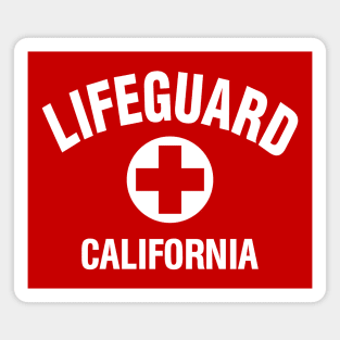 Lifeguard California Magnet